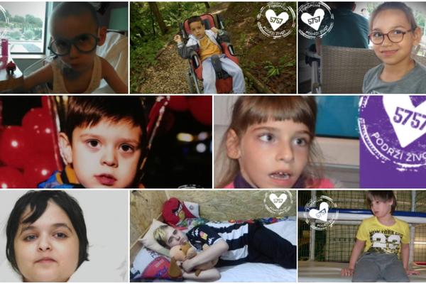 SRBIJO, NOVAC ZA DUŠANA JE SKUPLJEN, ali ovim malim HEROJIMA potrebna je naša pomoć! Zato i dalje ŠALJITE SMS PORUKE na 5757! Molimo vas!