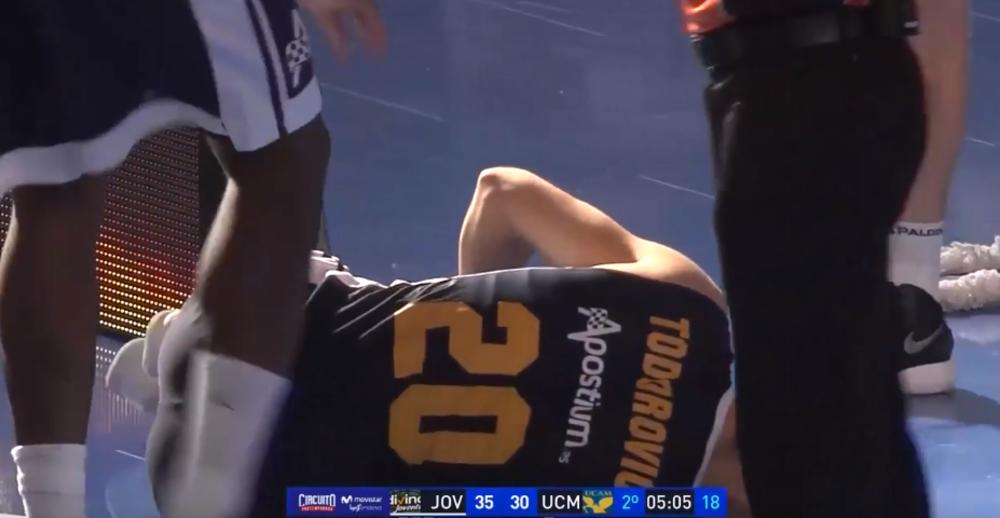 Povreda Dejana Todorovića  