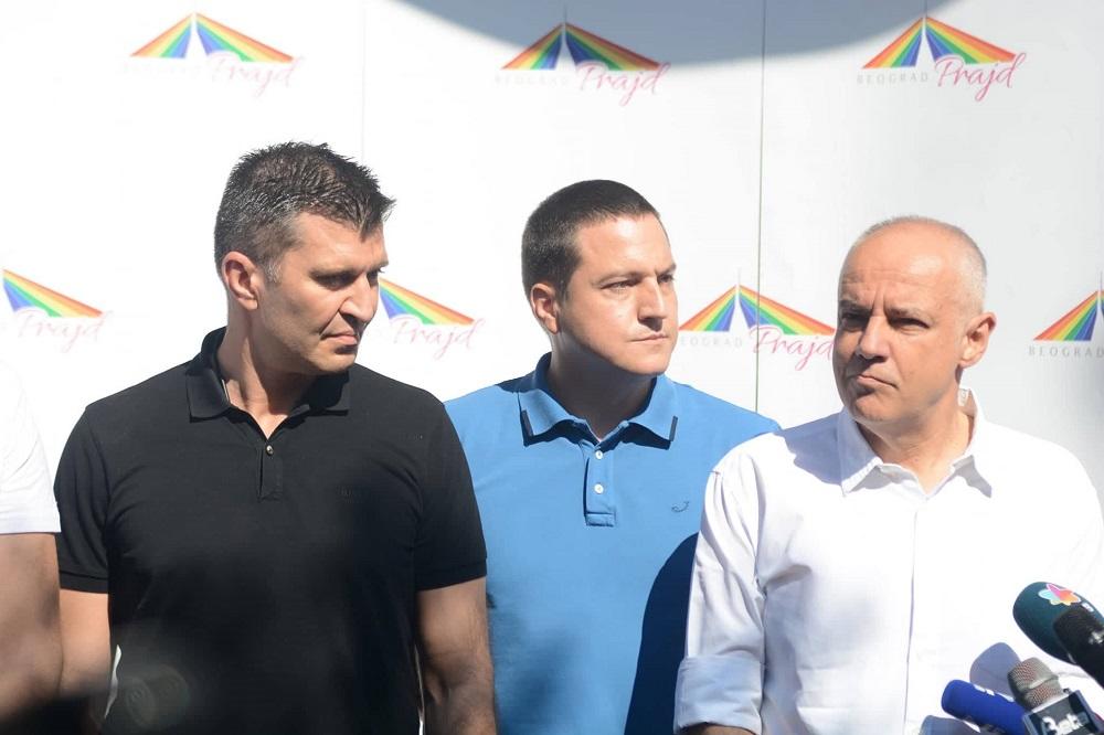 GRADONAČELNIK BEOGRADA I SRPSKI MINISTRI NA PRAJDU! Podržali su PARADU i učestvuju u šetnji (FOTO)