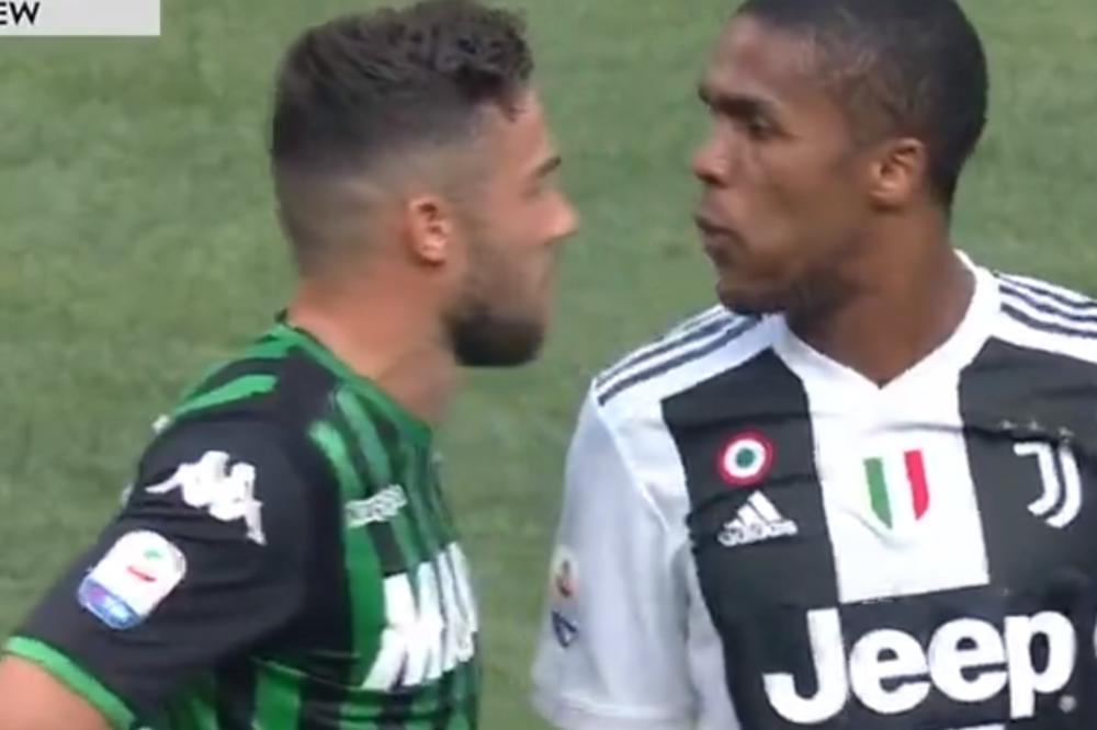 DŽUKAČKI POTEZ BRAZILCA: Daglas Košta u stilu Siniše Mihajlovića pljunuo protivničkog fudbalera u lice!