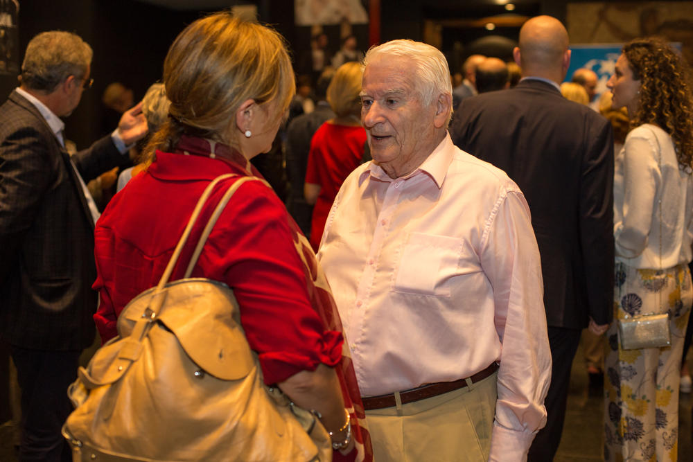 Dragoljub Mićunović na otvaranju  