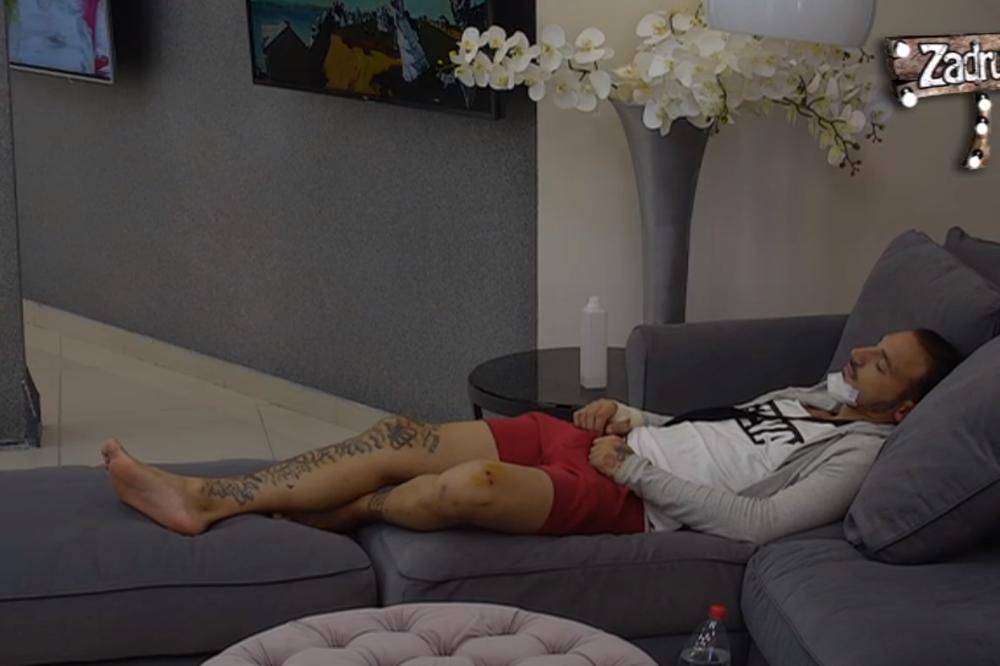 ŠTA SE DESILO LAZARU? Ušiven, izubijan i modar - Zadrugar proveo noć u bolnici, o čemu se radi? (FOTO) (VIDEO)