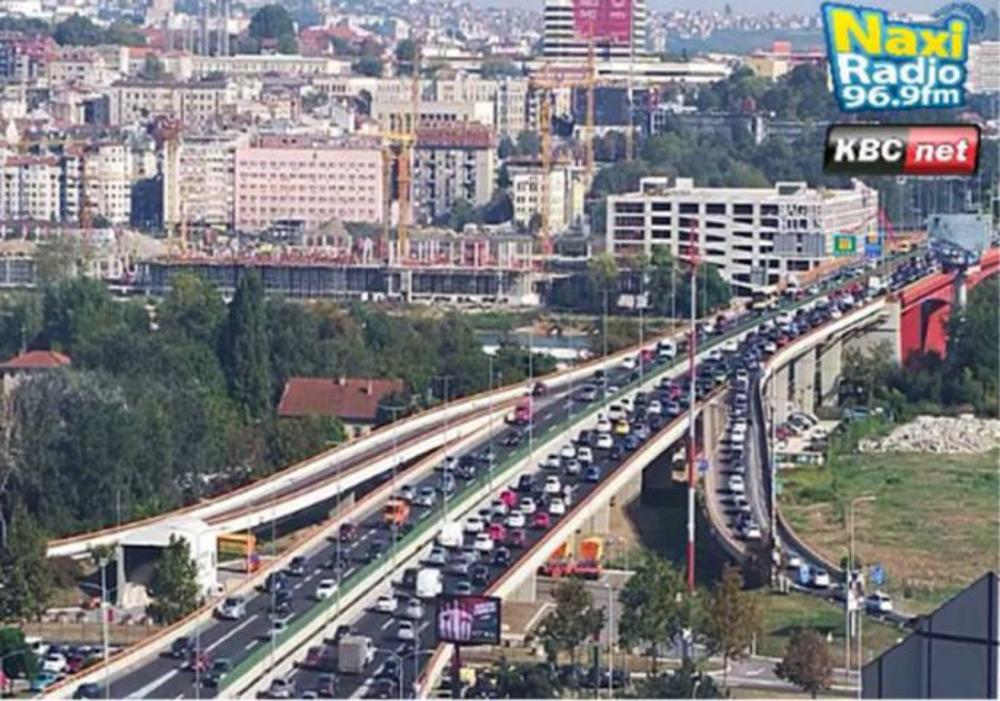 Ogromna gužva u saobraćaju   