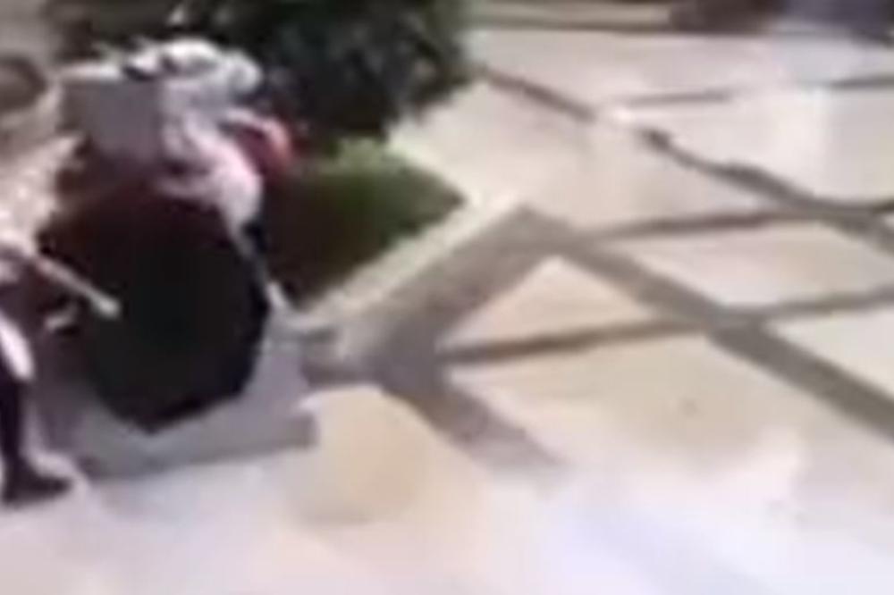 OVAJ ČOVEK JE NINDŽA, NEMA DRUGOG OBJAŠNJENJA: Hvala kamerama što su ovo snimile! (VIDEO)