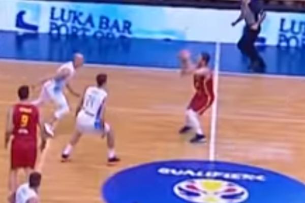 IVANOVIĆ POBEDIO SAT! Bomba crnogorskog reprezentativca sa pola terena!