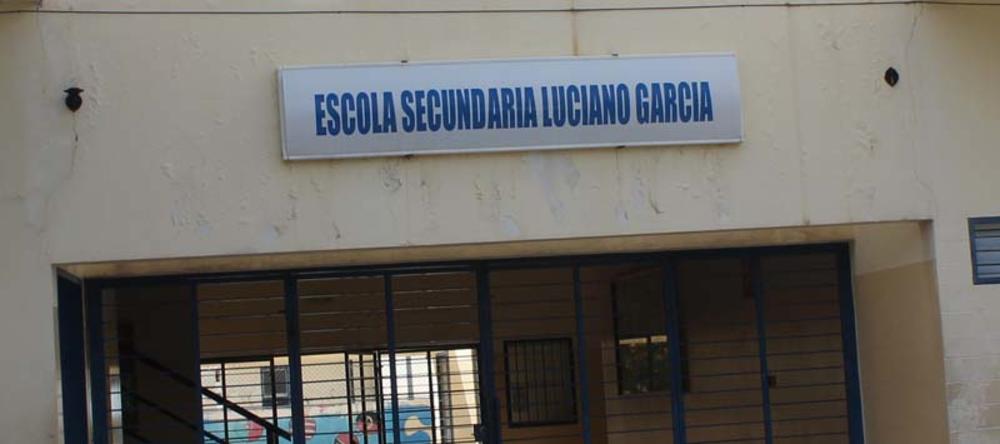 Ulaz škole u Zelenortskoj Republici  