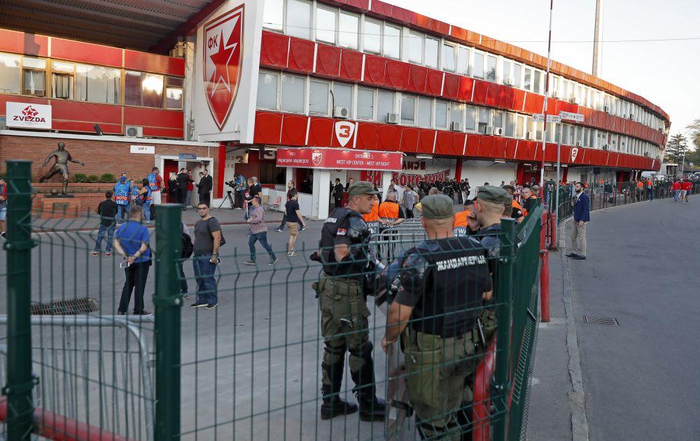 Navijači Zvezde kod Marakane  