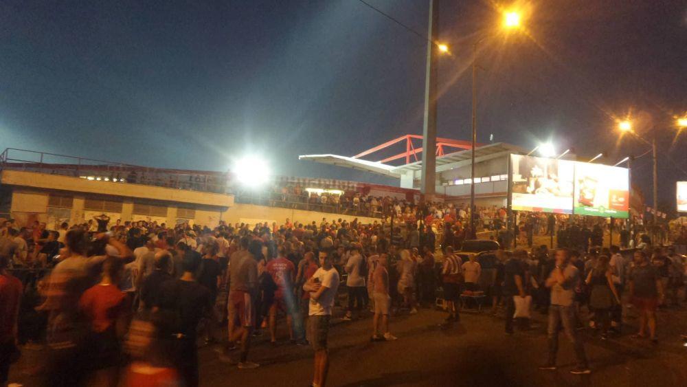 Navijači Zvezde kod Marakane  