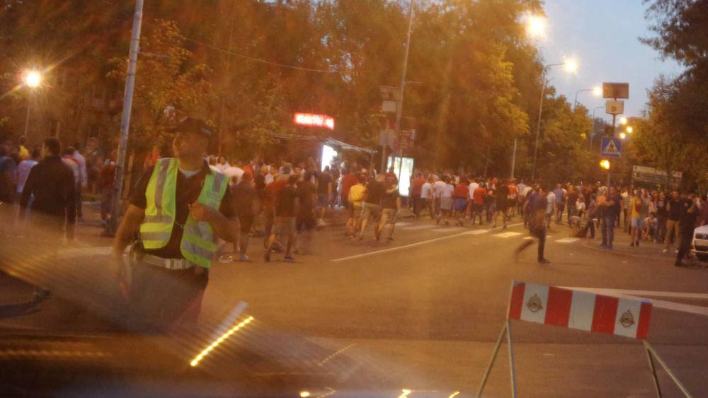 Navijači Zvezde kod Marakane  