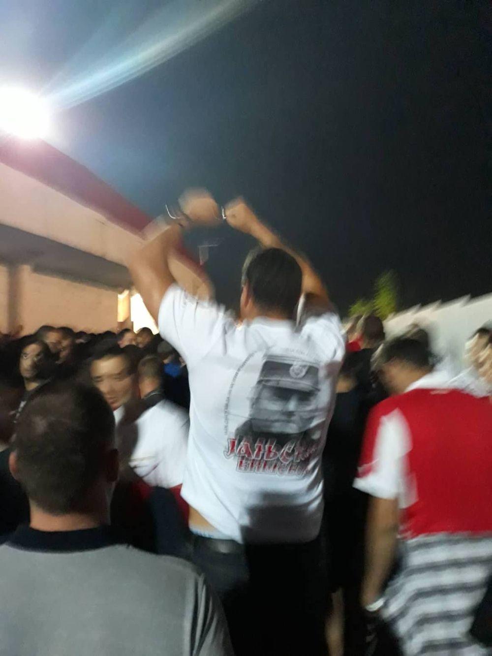 Darko Miličić na meču Crvena zvezda - Napoli  