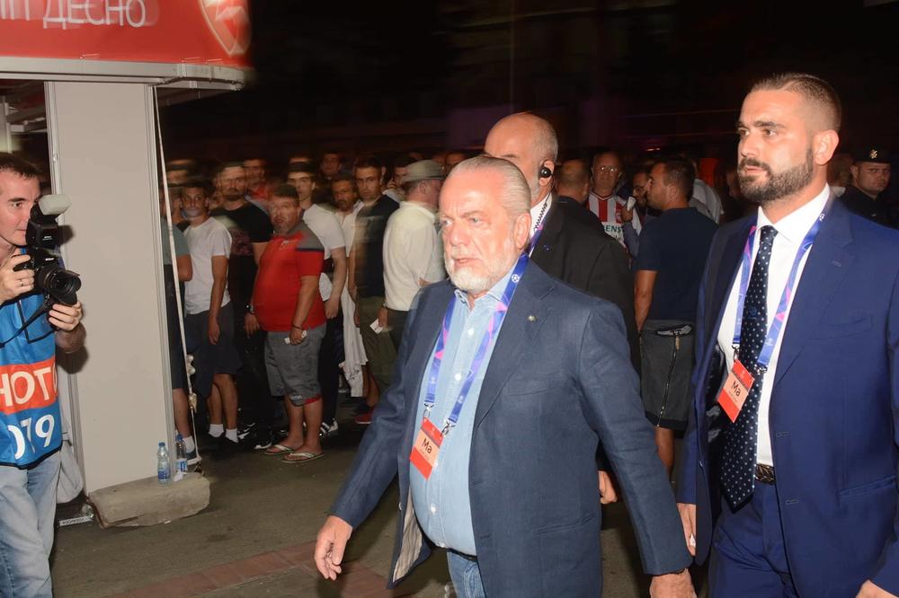 BESAN ZBOG NEUSPEHA, ZALJUBIO SE U BEOGRAD ILI NEŠTO TREĆE: Predsednik Napolija odbio da se vrati sa ekipom u Napulj, sa njim ostala i njegova desna ruka!