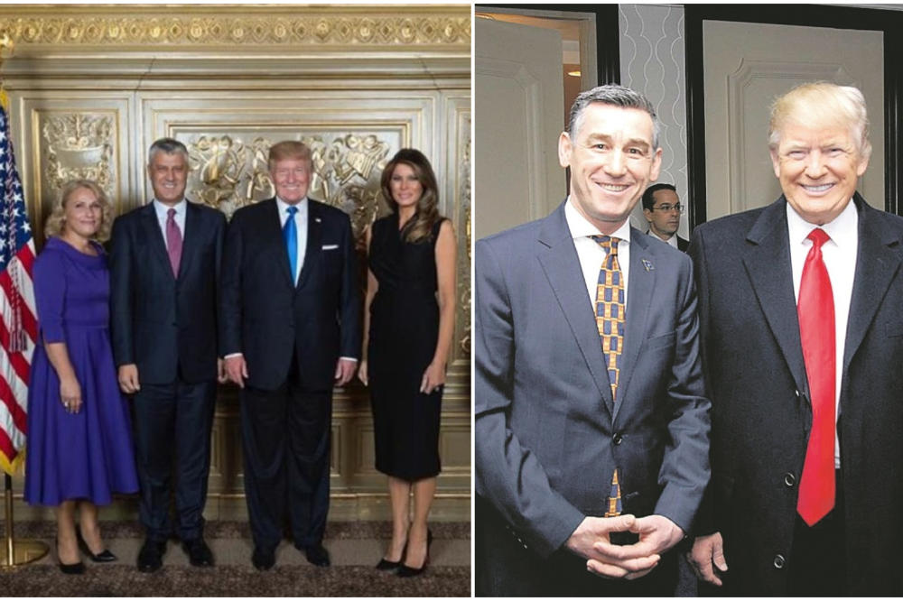 ALBANCI DAJU LUDAČKI NOVAC DA VIDE TRAMPA! Veselji i Tači platili 2.700.000 dolara da uđu u BELU KUĆU