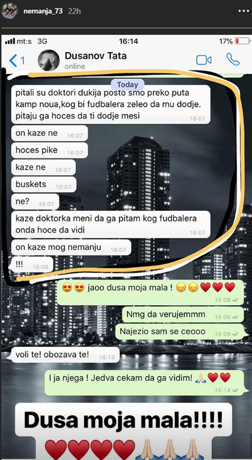 Prepiska Nemanje R. Miletića i oca Dušana Todorovića  