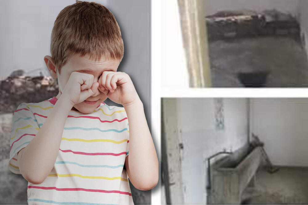 OVDE 95 MALIŠANA VRŠI NUŽDU I NA +35 I NA -30 STEPENI! Rupa u betonu je za đake u školi u Sjenici JEDINI WC! (FOTO)