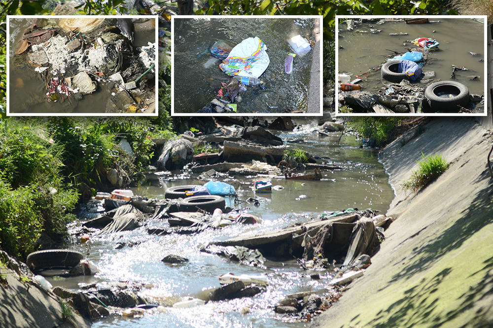 NAJVEĆA BRUKA U BEOGRADU: Bili smo u MIRIJEVSKOM POTOKU, da li je moguće da SVE OVO BACAMO U NJEGA? (FOTO)