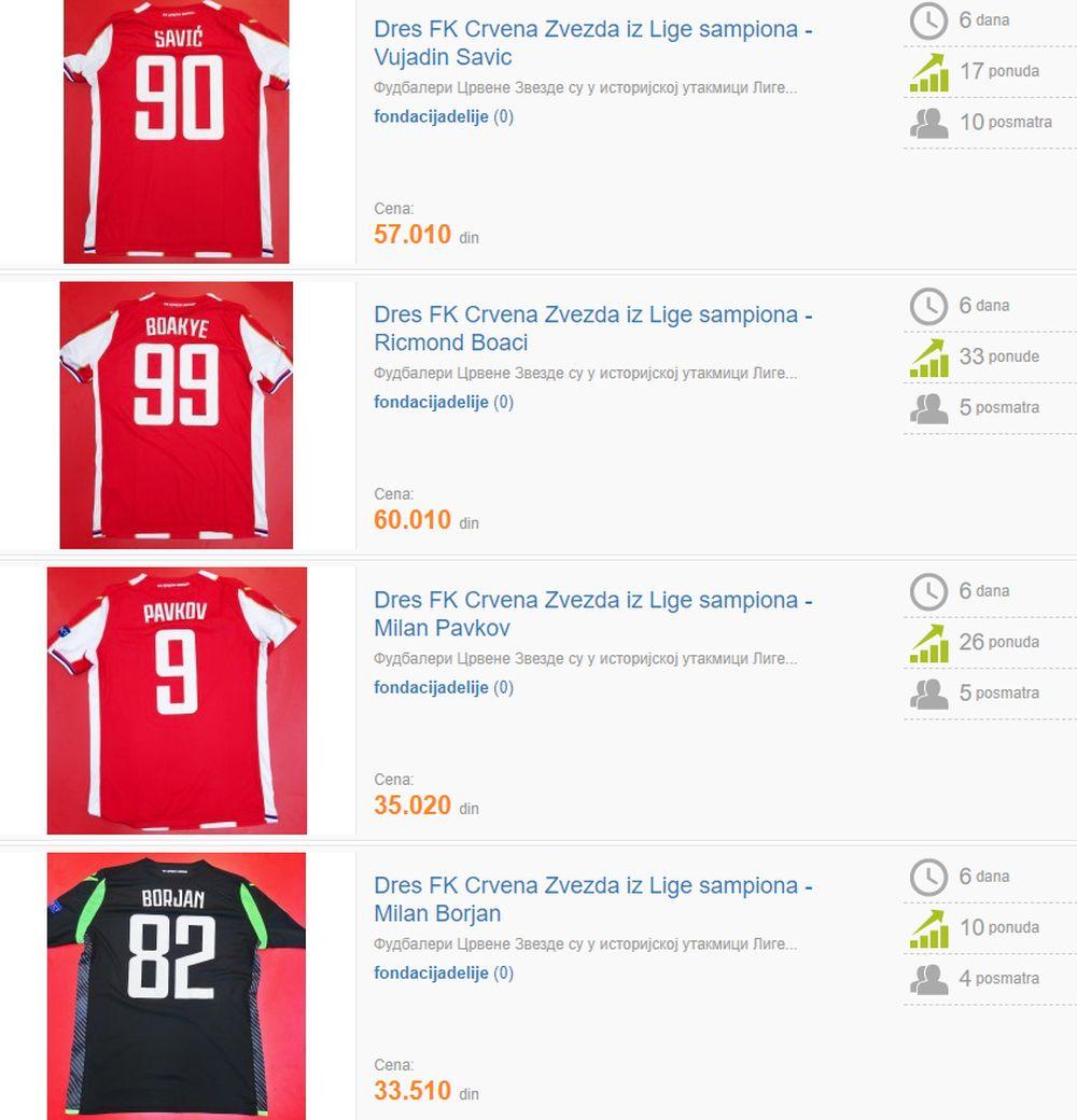 Aukcija Zvezdinih dresova  