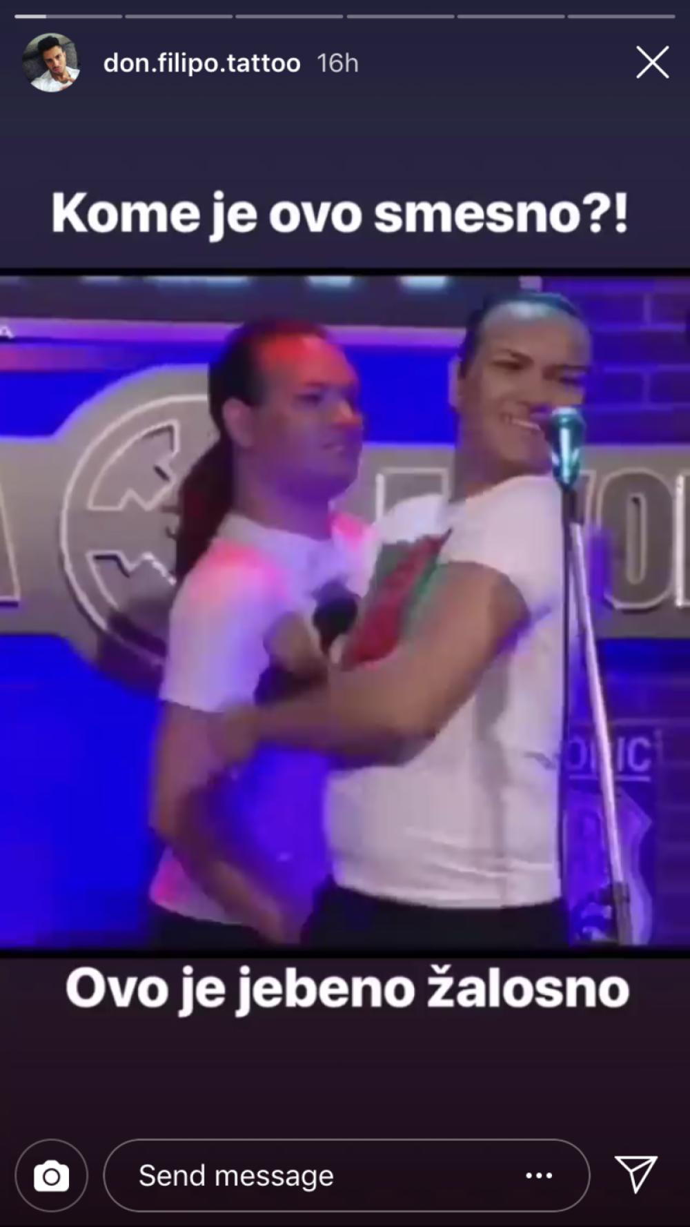 Filipov instagram stori