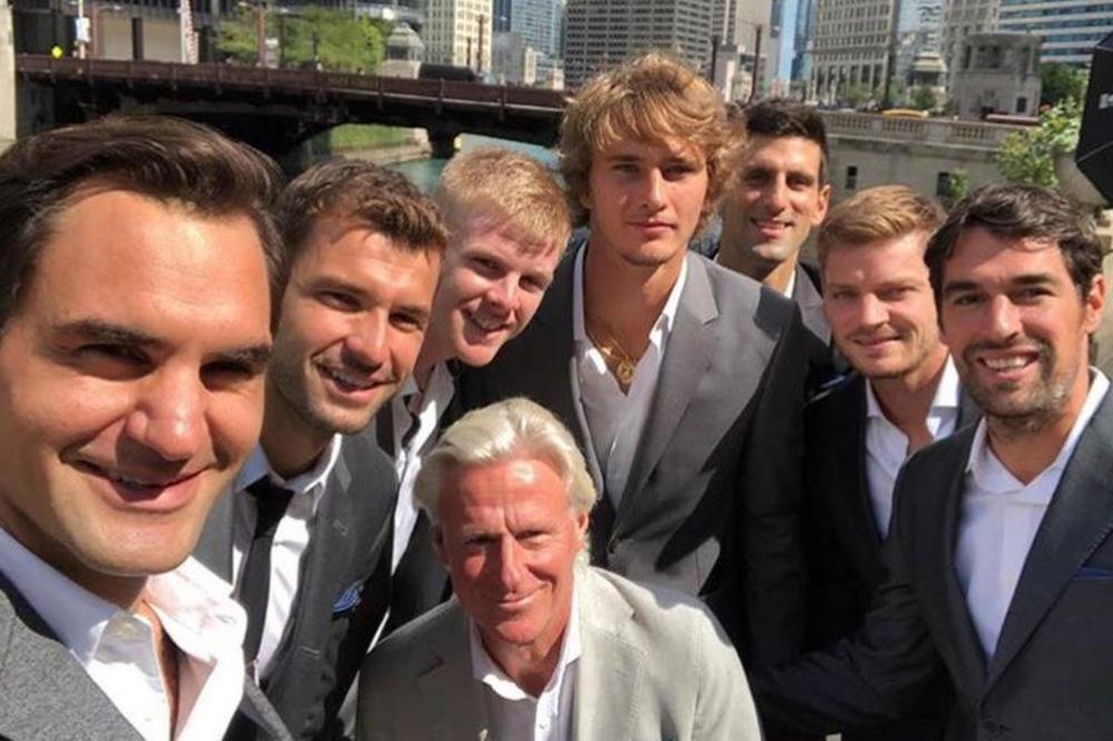 OZBILJNE I OPASNE FACE: Đokovićevi momci ispozirali kao gangsteri u Al Kaponeovom gradu!