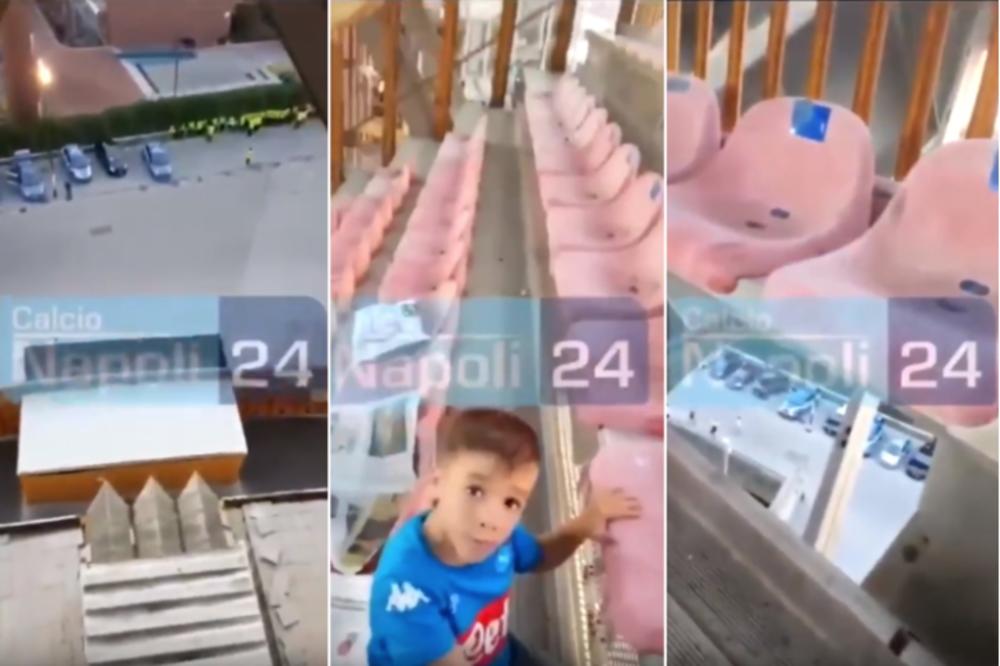 STADION NAPOLIJA JE OPASAN PO ŽIVOT: Ovde neko može da POGINE!