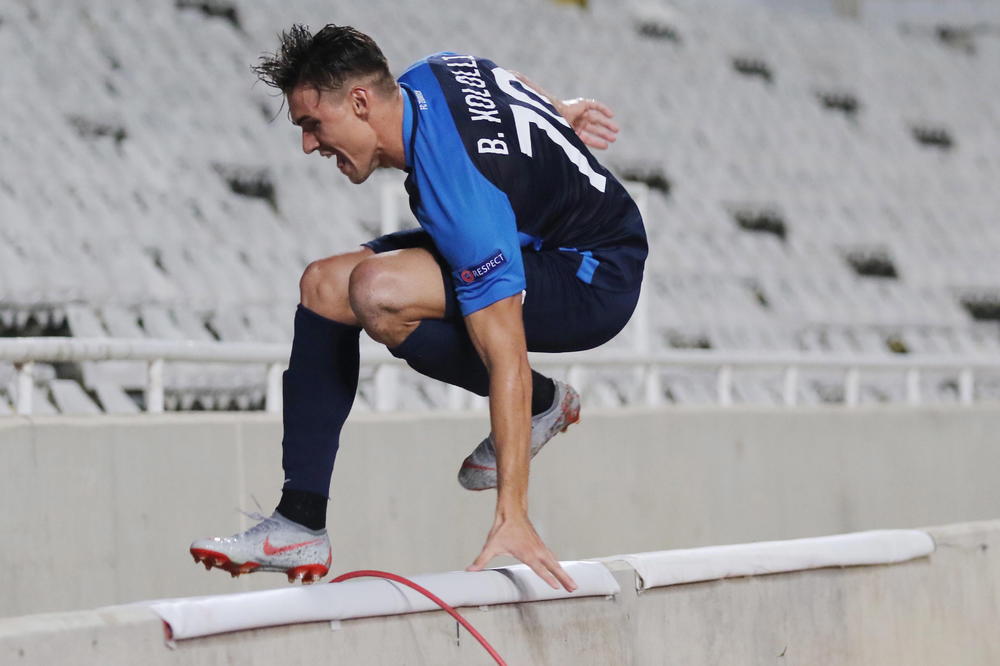 IMAMO NOVOG LANETA JOVANOVIĆA! Albanac sa Kosova upao u kanal dok je slavio gol, saigrači se pitali gde je nestao!