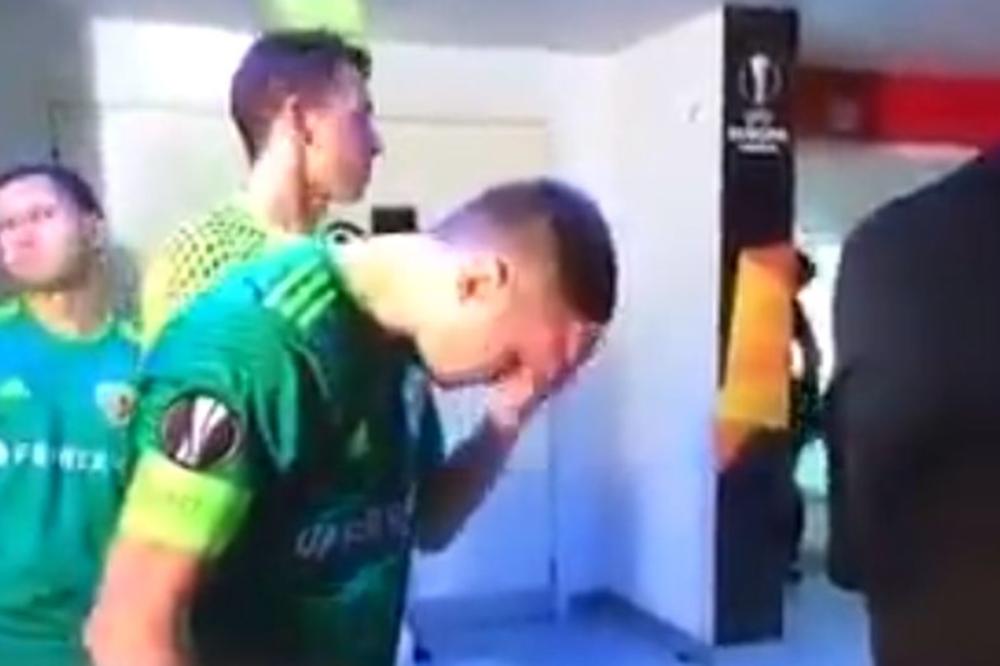 BRATE, TO SE RADI SA VODOM: Kapiten Ukrajinaca nam je upravo zgadio život svojim odvratnim ritualom!