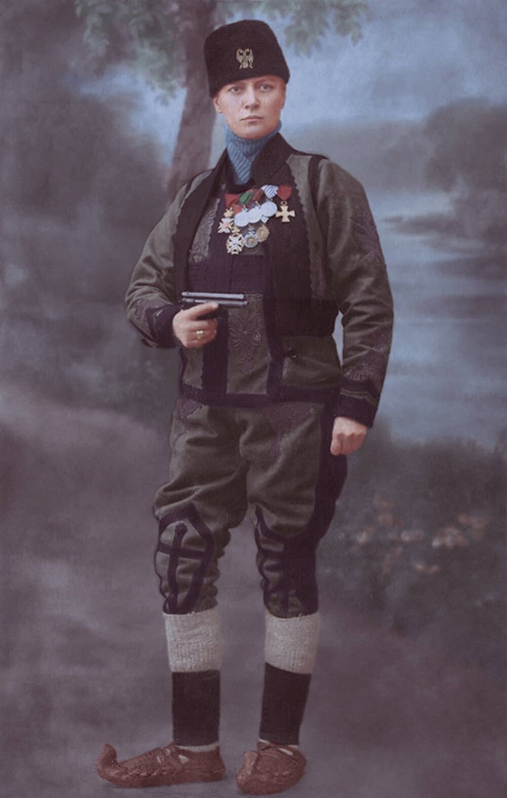Slika Sofije Jovanović u uniformi objavljena je na ilustraciji pariskog 'Malog Žurnala