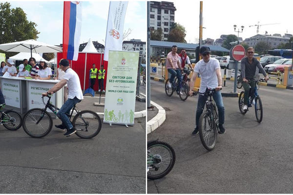 ČUDO NEVIĐENO! Srpski ministar nije u luksuznoj limuzini, već vozi bicikl po gradu! Imao je jak razlog za to