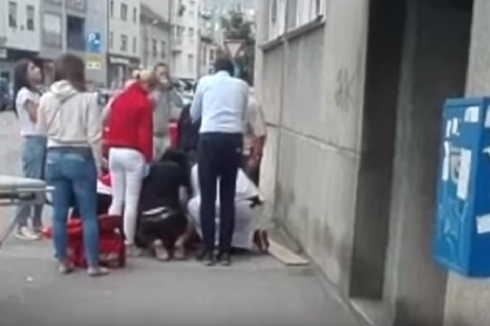 KRICI MAJKE KOJA JE NEKONTROLISANO JECALA I DALJE ODJEKUJU: Dečak (3) pao sa 2. sprata u Božidar Adžije i zavrištao