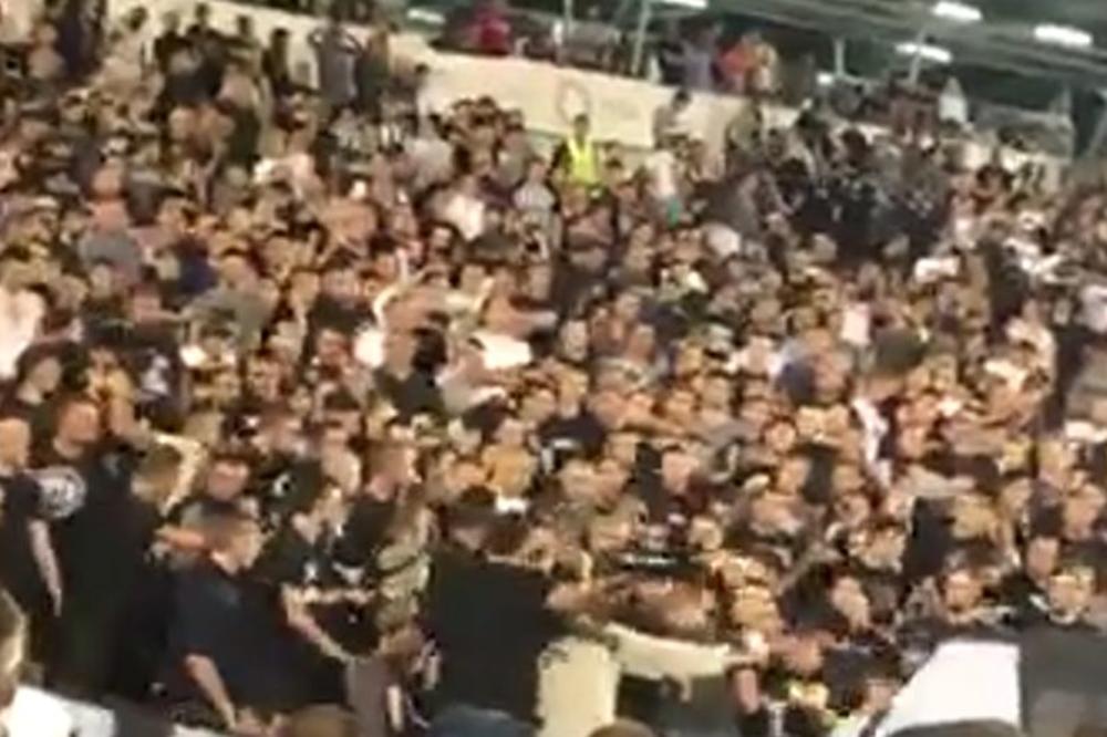 PARTIZANOVCI PROTESTUJU U HUMSKOJ: Još jedna frakcija Grobara digla glas protiv Uprave kluba!