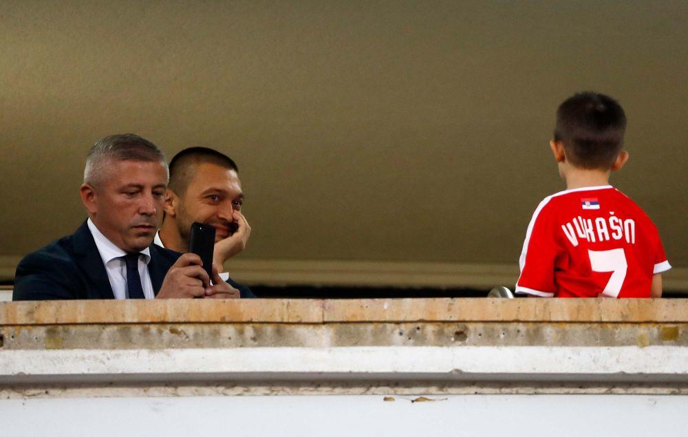 Slaviša Kokeza na stadionu Partizana  