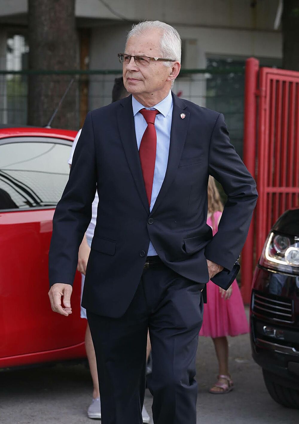 Predsednik Crvene zvezde - Svetozar Mijailović  