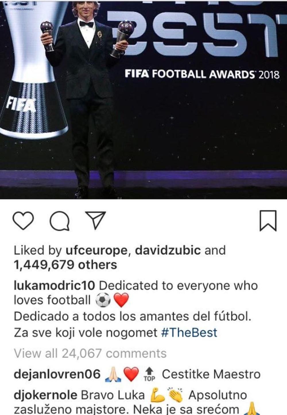 Čestitka Novaka Đokovića  