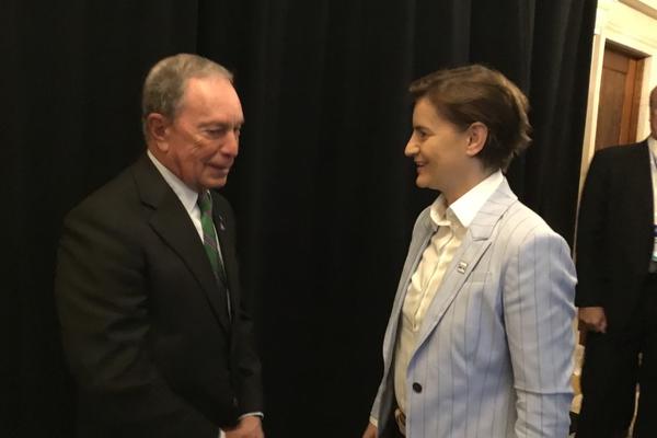 Predsednica Vlade Ana Brnabić na poslovnom forumu Blumberg global u Njujorku!