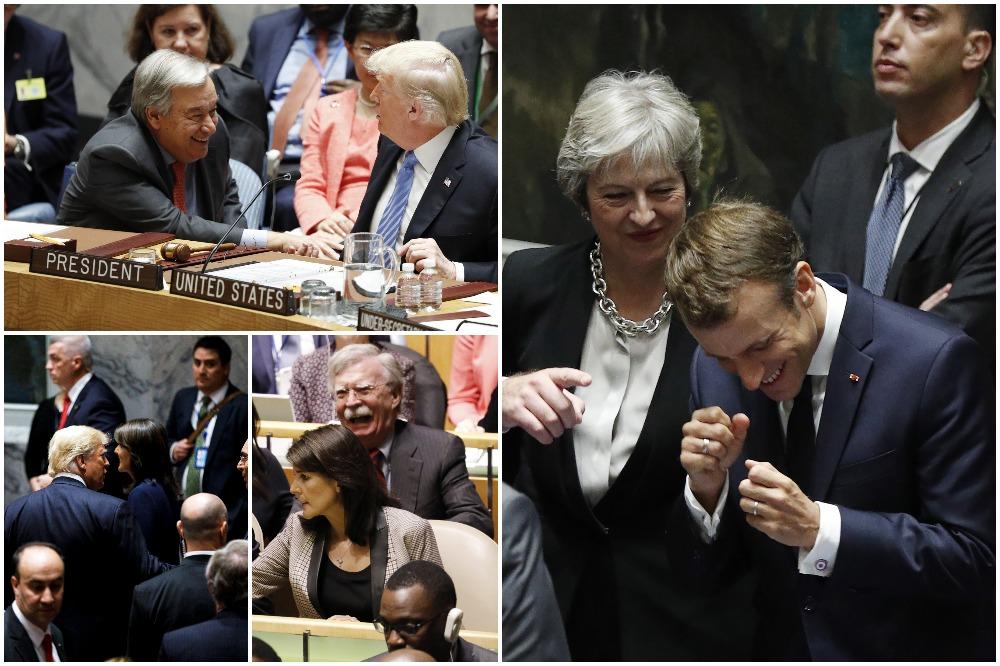 CIRKUS NA GENERALNOJ SKUPŠTINI UN! Smejali se Trampu, napuštali salu, pokazivali srednji prst! (VIDEO)