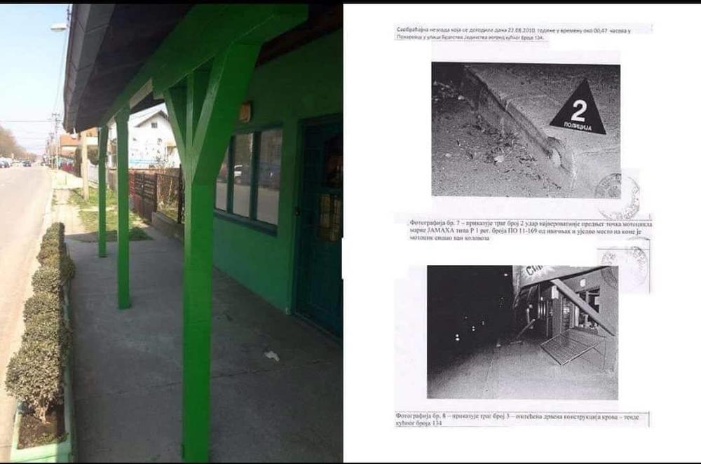 Incident, rekonstrukcija  