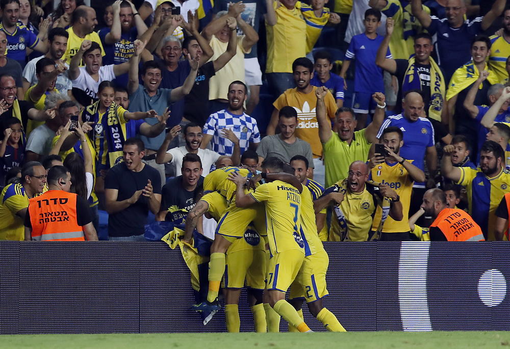 Fudbaleri Makabija iz Tel Aviva  