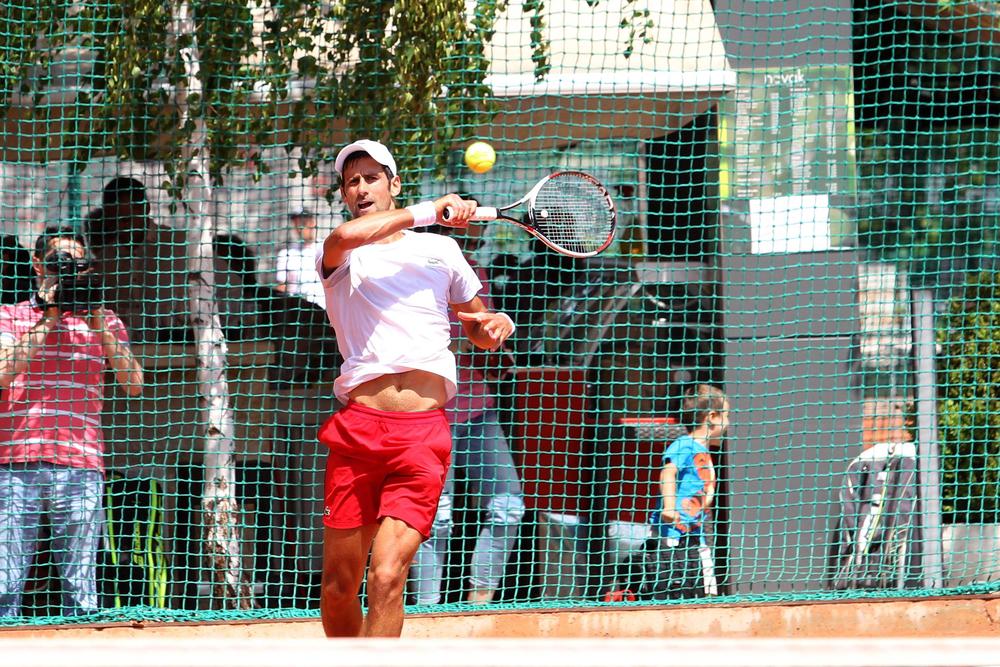 Novak Đoković trenira u Beogradu nekoliko dana  