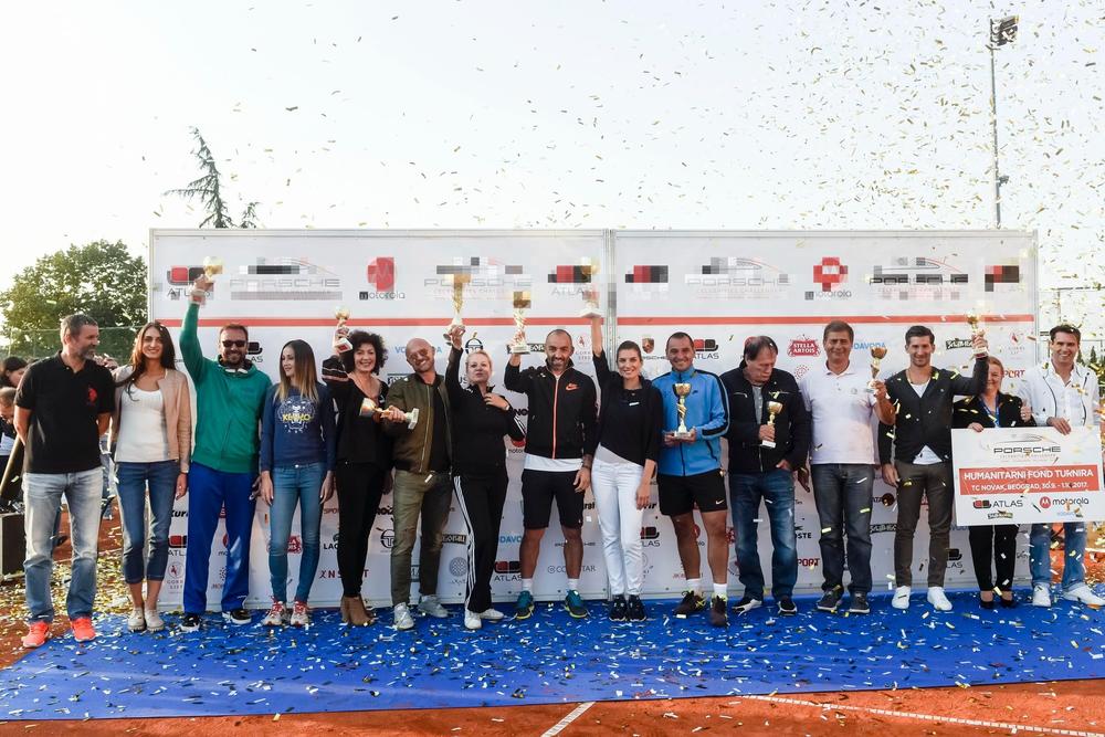 Prošlogodišnji pobednici humanitarnog teniskog turnira  