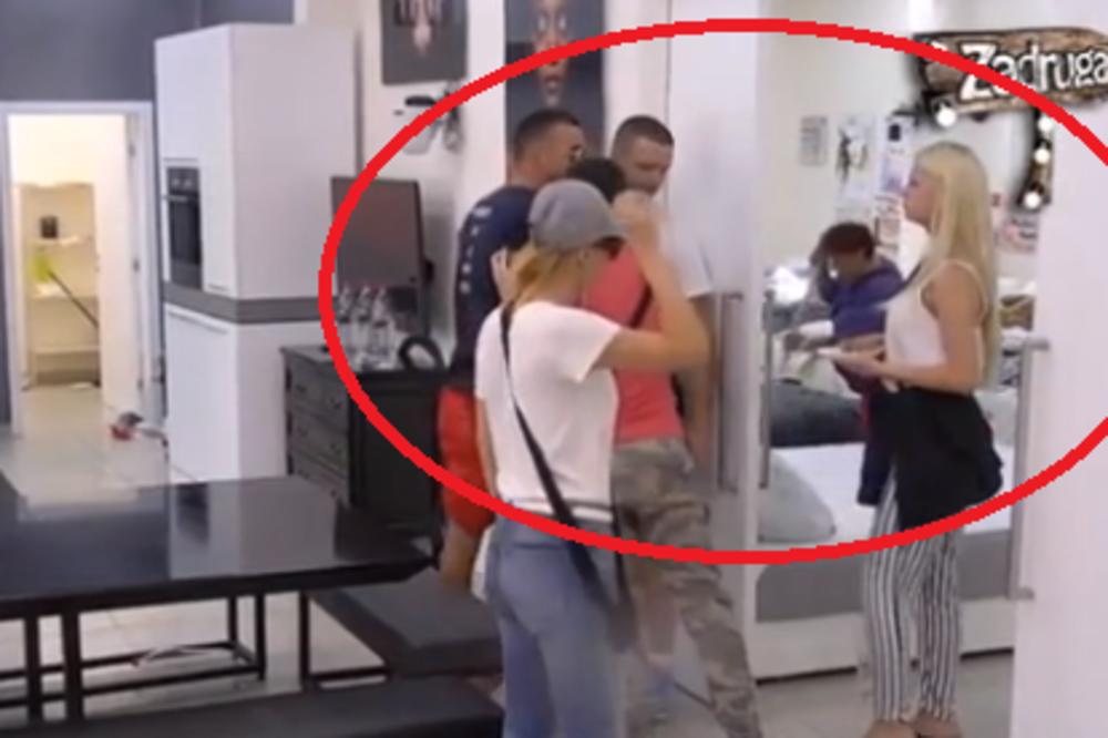 VLADIMIR NASRNUO NA DOROTEU! OBEZBEĐENJE GA JEDVA ZAUSTAVILO DA JE NE ZVEKNE: Smrdo jedna glibava, je*em te u usta