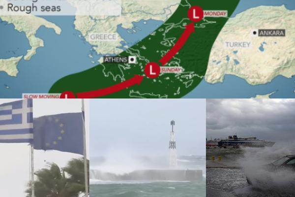 IZ GRČKE U SRBIJU STIŽE HIBRIDNA OLUJA? Talasi od 11 metara kose sve pred sobom! (FOTO) (VIDEO)