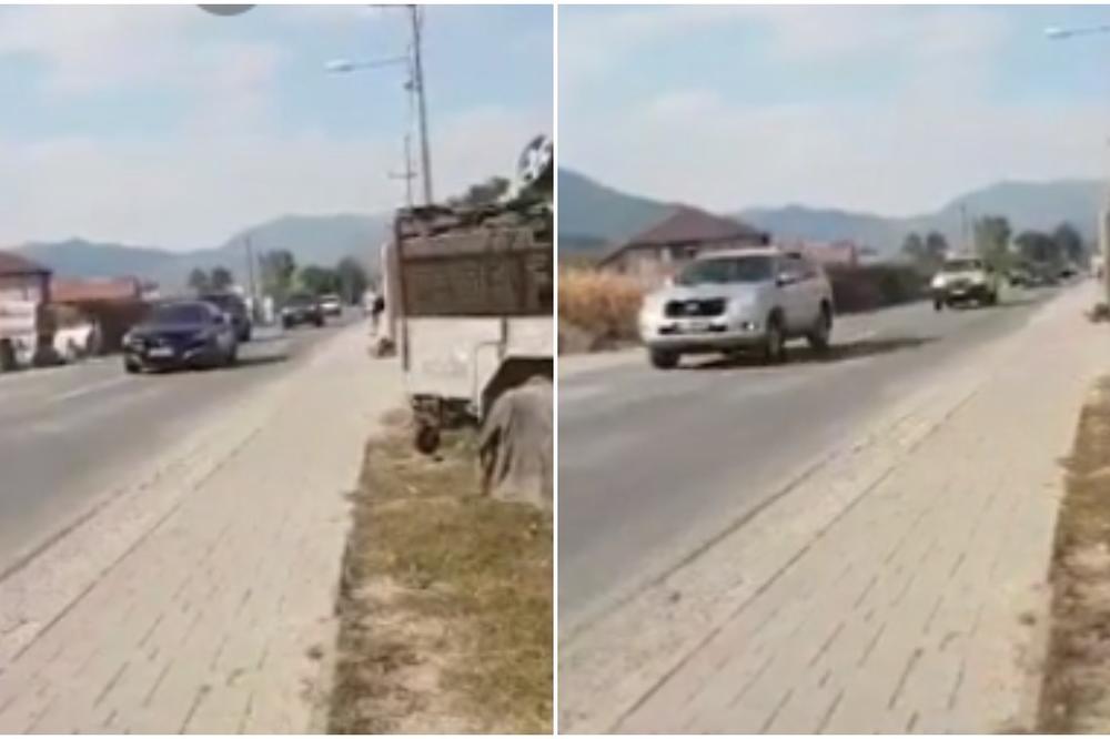 OVAKO TAČI JURCA KROZ ZUBIN POTOK I SEVER KOSOVA! (VIDEO)