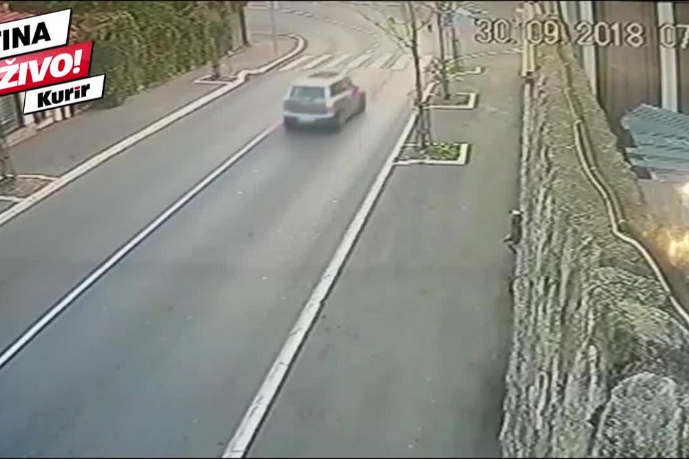 SNIMAK VANDALSKOG NAPADA NA CECINU KUĆU: Automobilima pokušali da probiju vrata i upadnu u vilu!