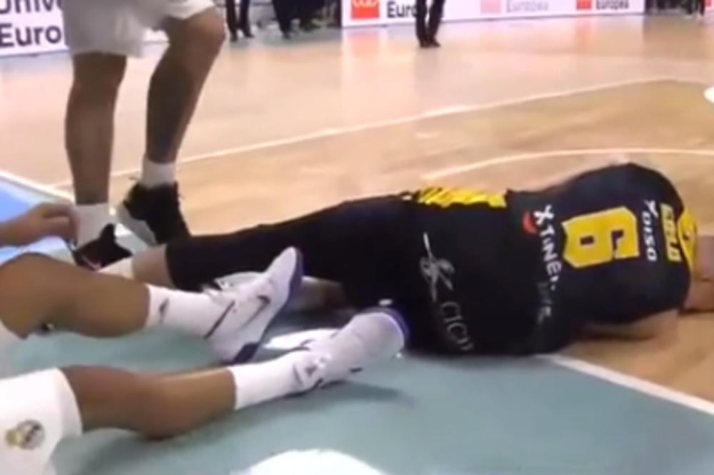 HOROR POVREDA KOŠARKAŠA TENERIFEA! Ako se sećate povrede Pola Džordža, ova je još gora!