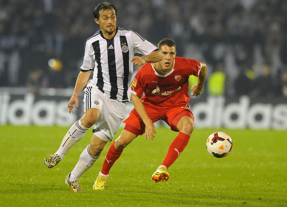 Danko Lazović u dresu Partizana