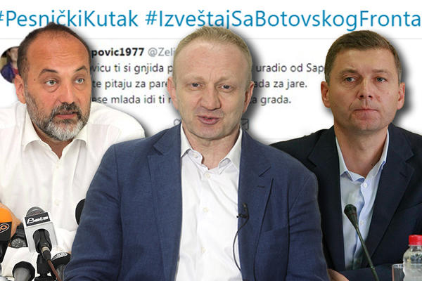 ZELENOVIĆU, TI SI GNJIDA PRAVA, JANKOVIĆU, LOPOVČINO STARA! Botovski stihovi posvećeni opoziciji HIT NA TVITERU!