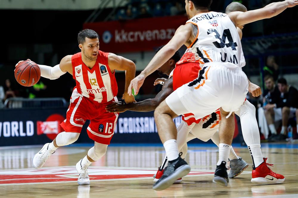 NE MOŽE DOBRIĆ SAM: Zvezdin raspad u Nemačkoj, Ulm naneo drugi poraz u sezoni crveno-belima!