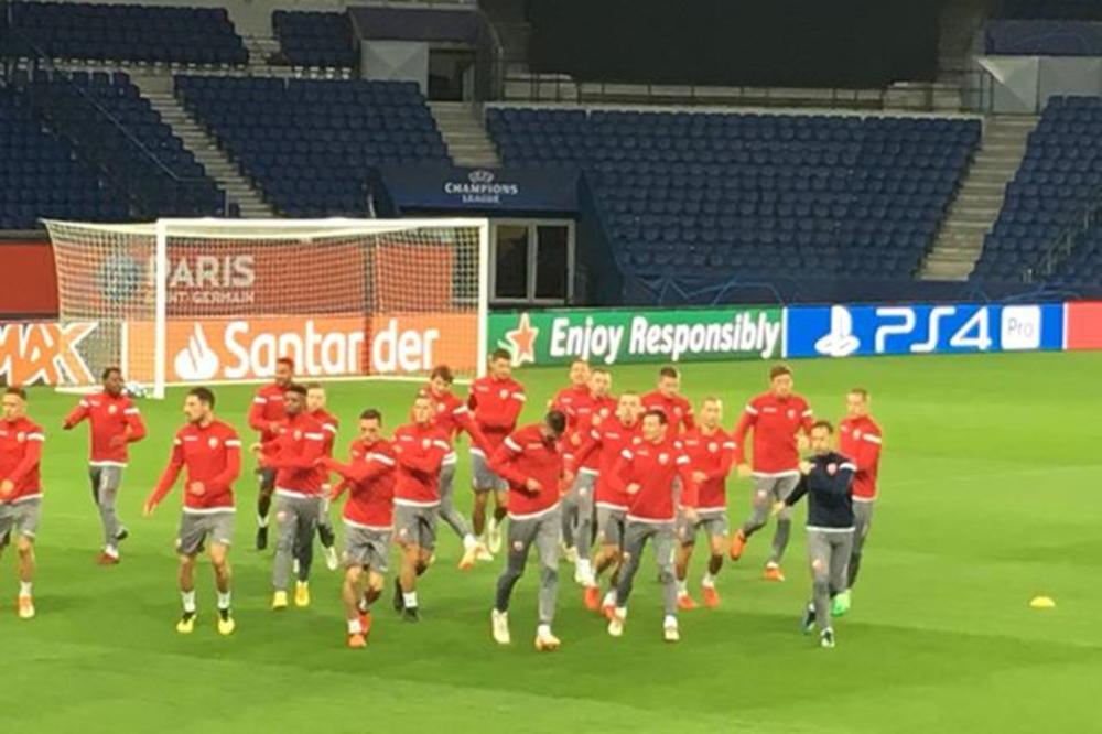 Crveno-beli istrčali na Park prinčeva, Terza i Mrkela nadgledaju!