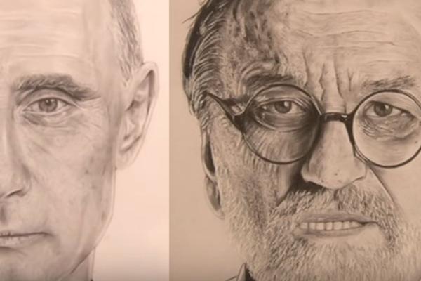 NESTVARNI CRTEŽI DEVOJČICE: Dina Kecman ima vanserijski talenat za crtanje! Portreti samo što ne progovore!