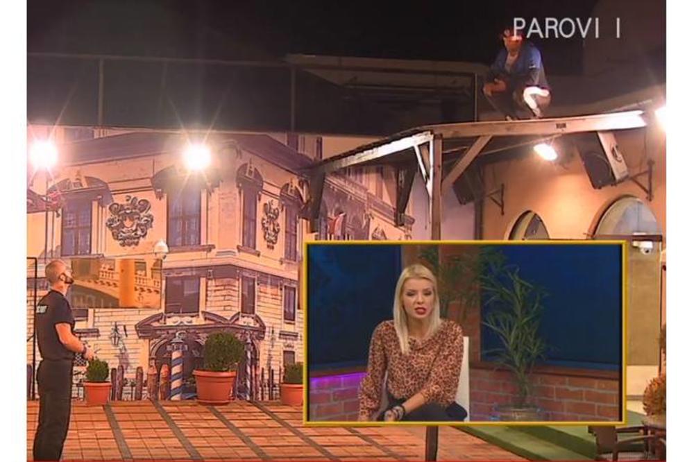 PRAVO IZ MANASTIRA SE VRATIO U RIJALITI: Učesnik Parova završio na krovu vile, pa otkrio cimerima važnu informaciju