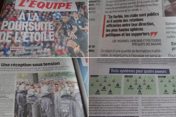 PLAŠE SE DELIJA KAO ĐAVO OD KRSTA: Francuzi pišu o sponi navijača Zvezde s politikom, a javio se i Le Talek!